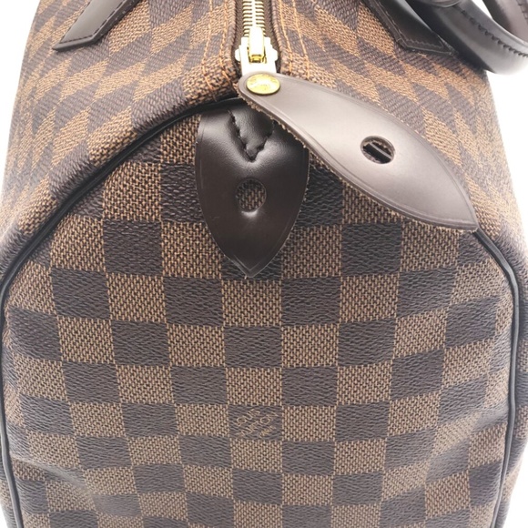 Authentic LOUIS VUITTON Damier Ebene Speedy 30 - Picture 5 of 8